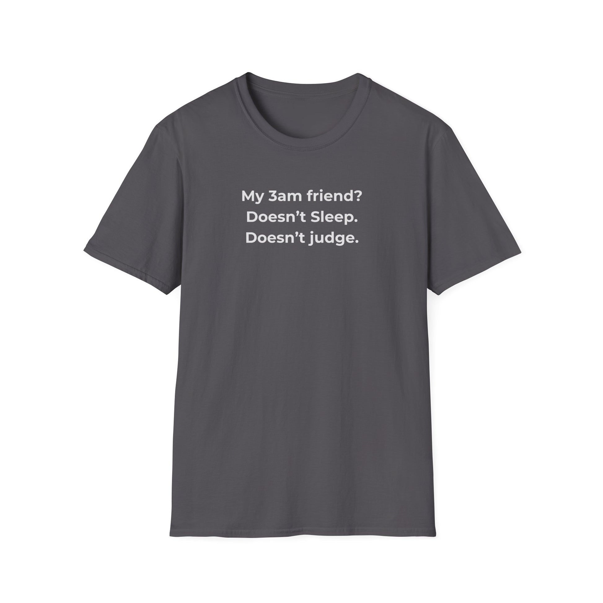 ChatGPT 3AM Friend Shirt – Funny Late Night Overthinker Tee for AI Fans & Insomniacs