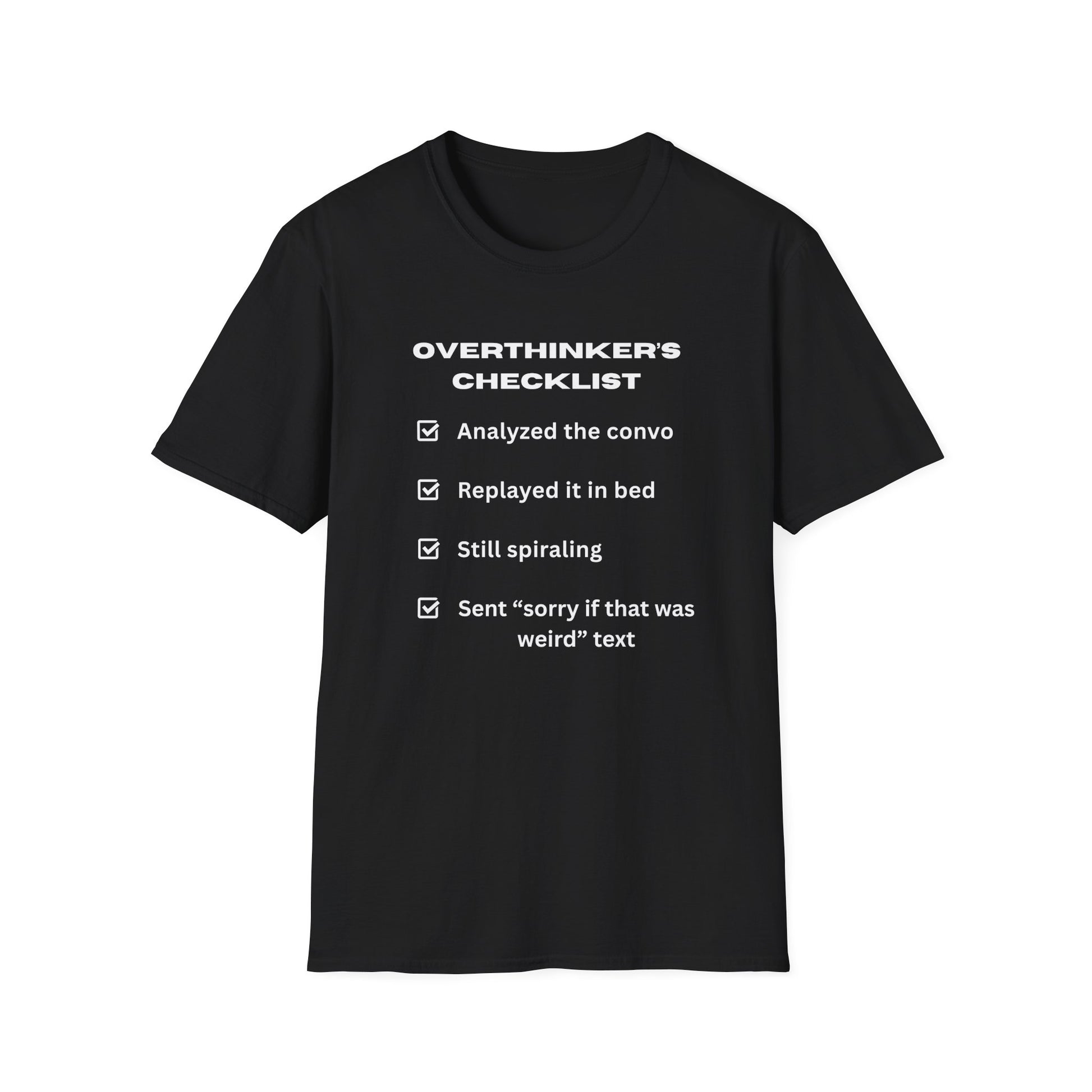 Checklist Complete™: Overthinker Mode – Anxious Brain in Progress