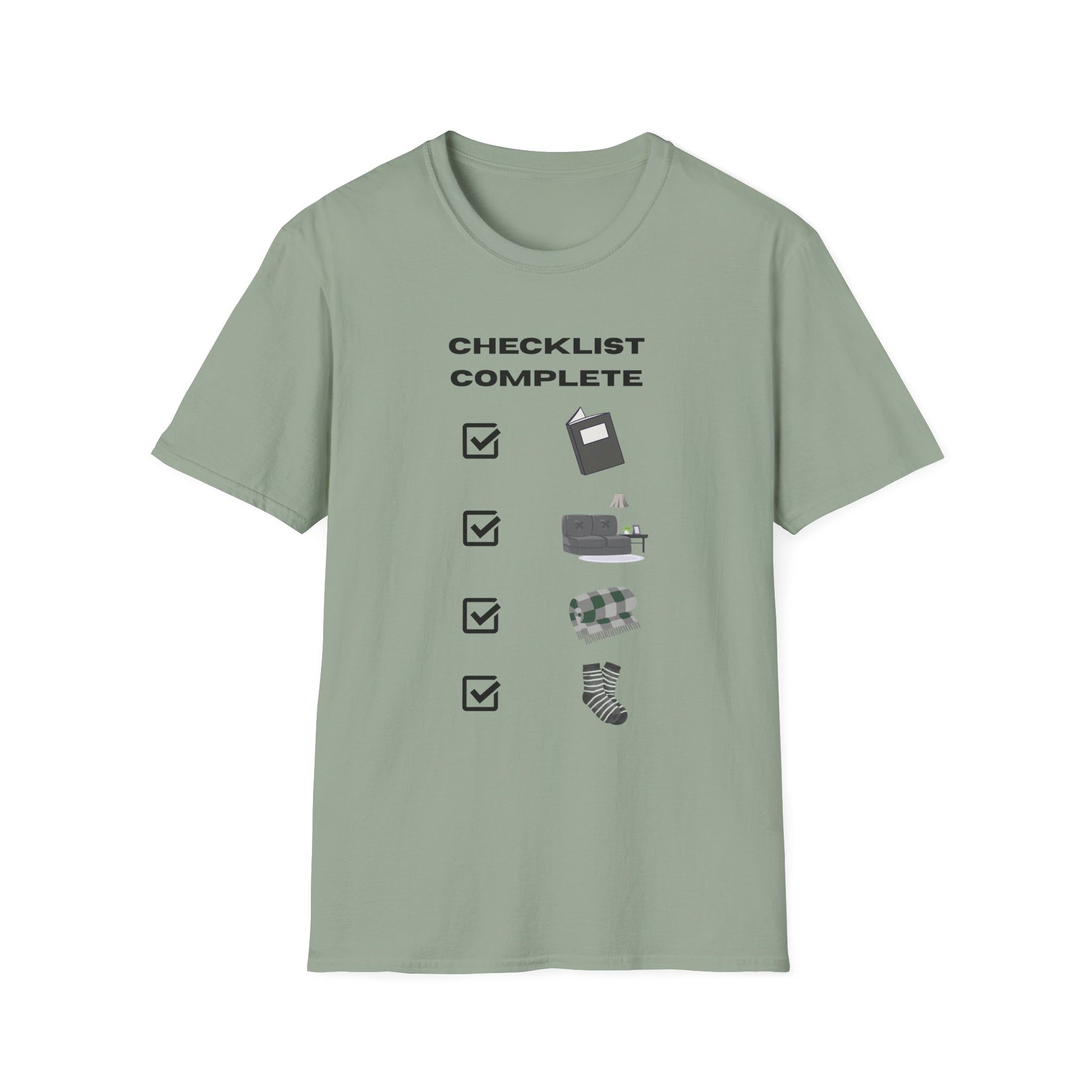 Checklist Complete™: Cozy Reader Edition – Book. Blanket. Socks. Done. or